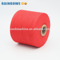 China yarn supplier high quality Ne 6s dyed recycle cotton yarn for kntting gloves